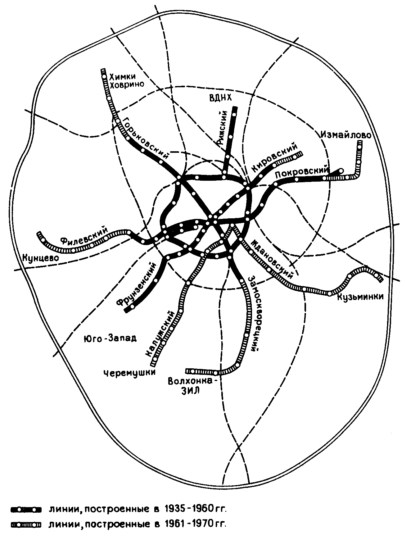 Карта метро москвы измайлово